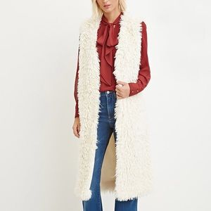 Forever 21 Faux Fur Vest